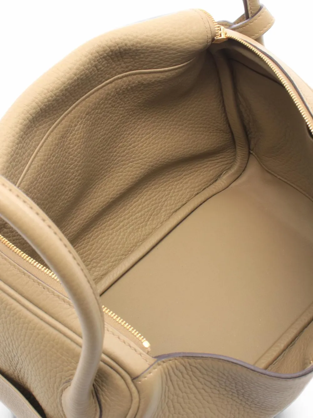 Hermès Pre-Owned 2024 Lindy 26 leren schoudertas Beige