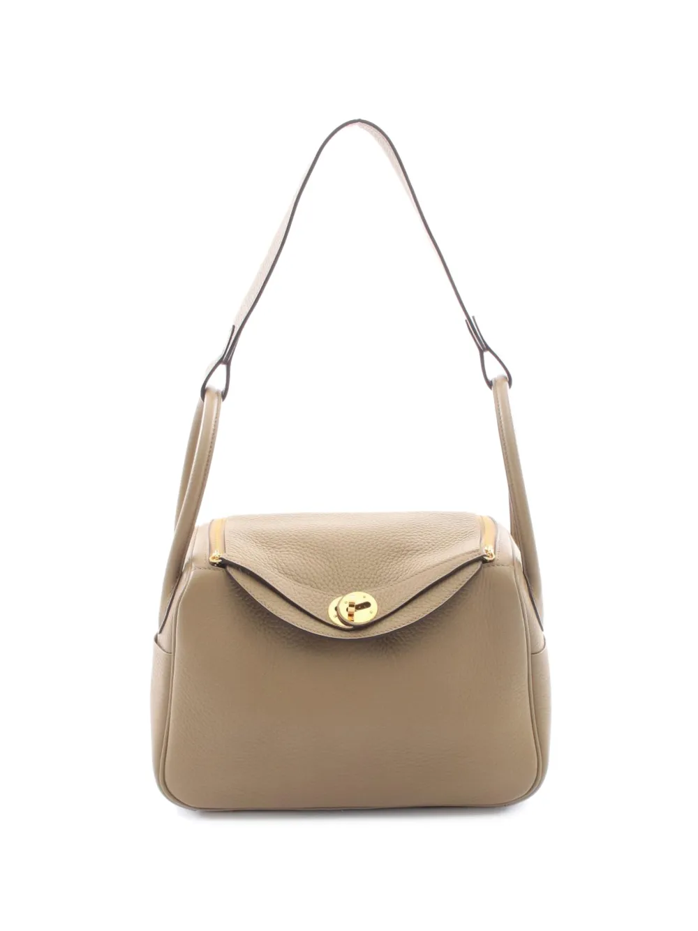 Hermès Pre-Owned 2024 Lindy 26 leather shoulder bag - Toni neutri
