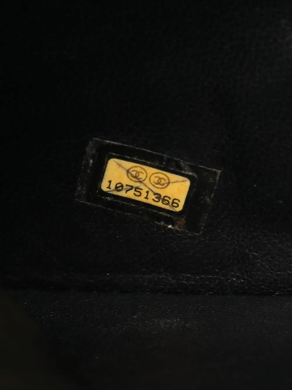 CHANEL Pre-Owned 2005-2006 Coco Mark shopper met ketting Zwart