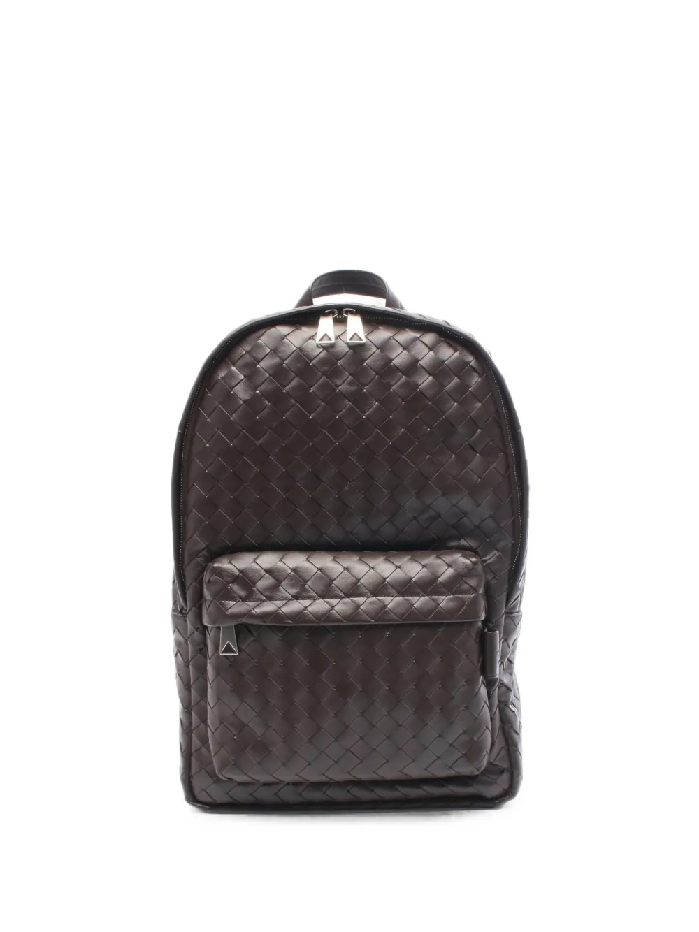 Bottega Veneta Pre-Owned 2020s Intrecciato-leather backpack - Brown