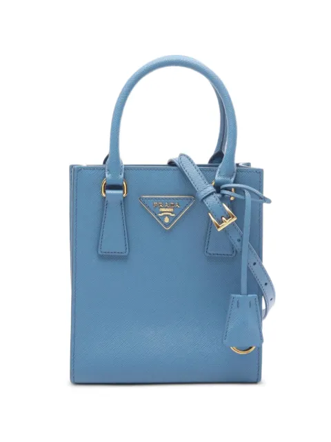 Prada Pre-Owned bolsa Lux mini de piel Saffiano 2010
