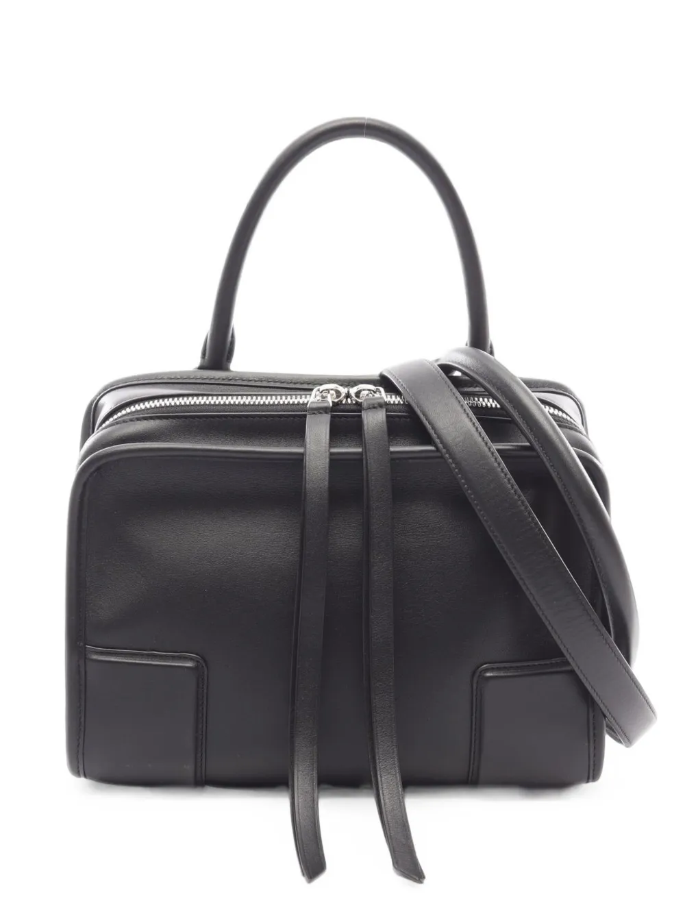 Loewe Pre-Owned 2020s small Amazona tote bag - Nero