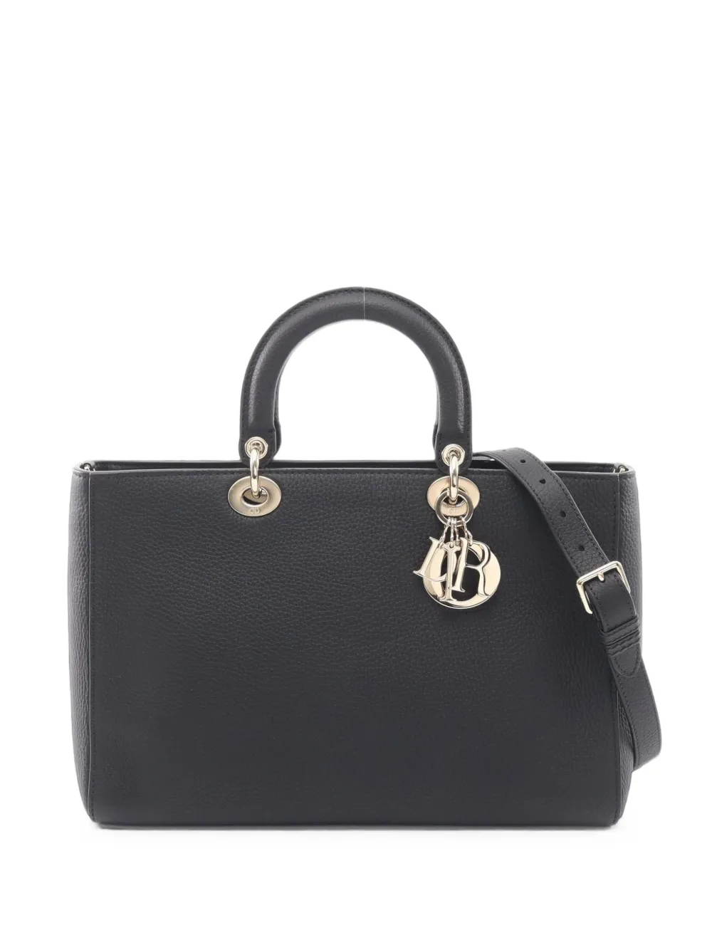 Christian Dior Pre-Owned 2010s large Lady D-Sire tote bag Zwart
