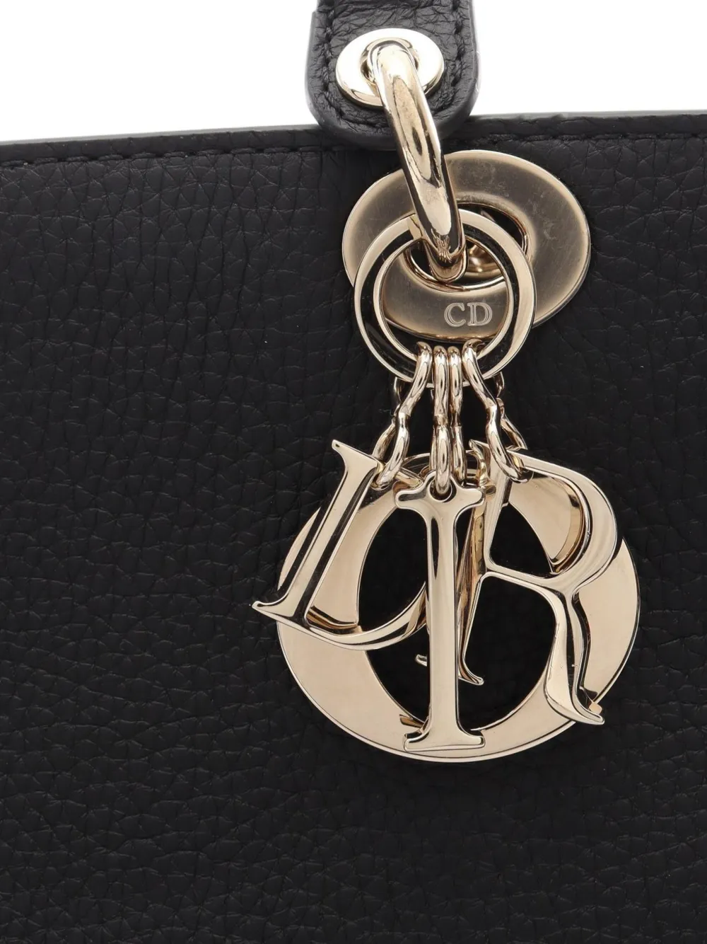 Christian Dior Pre-Owned 2010s large Lady D-Sire tote bag Zwart