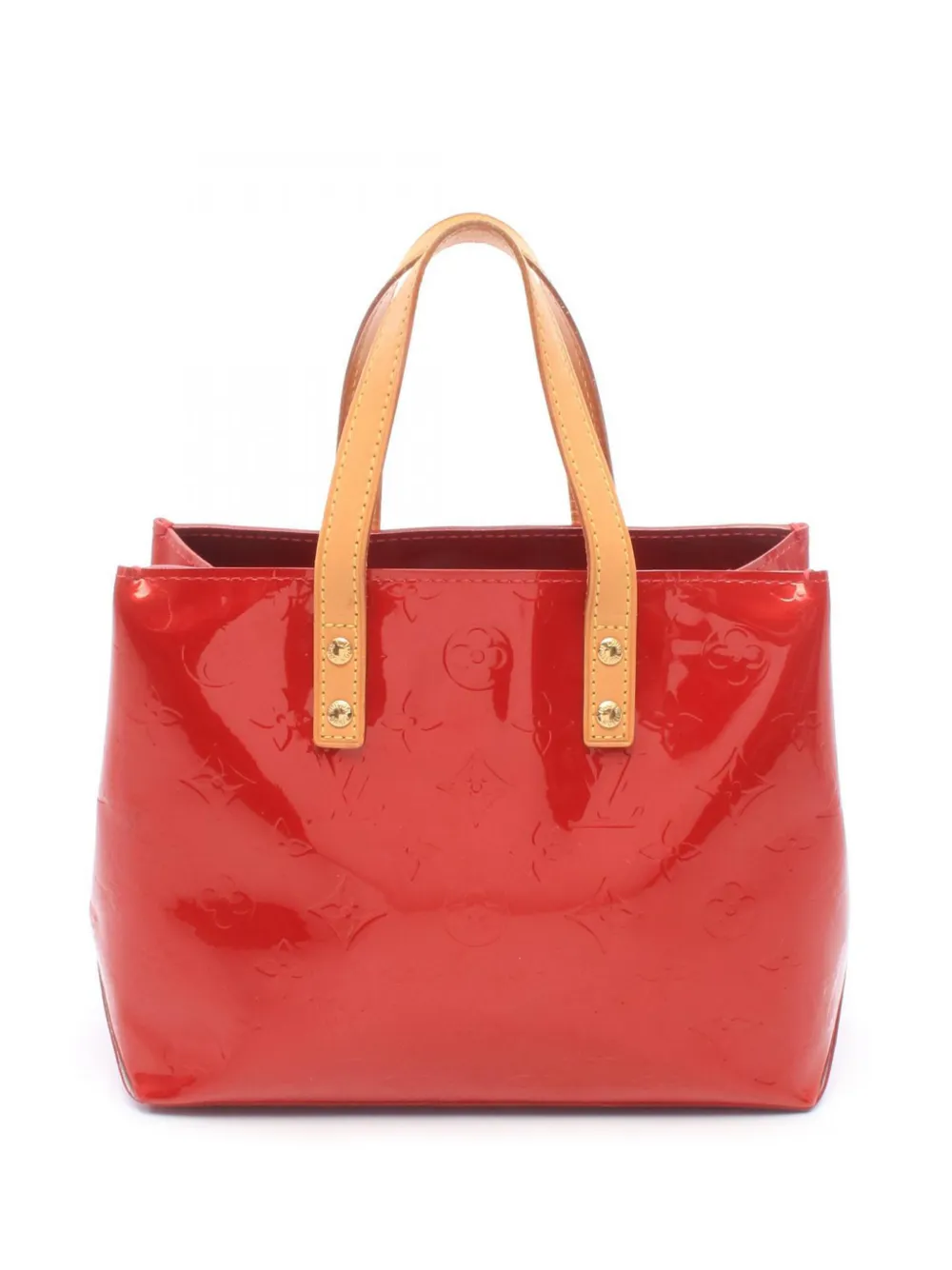 Louis Vuitton Pre-Owned sac à main PM Lead Monogram Vernis (2007) - Rouge