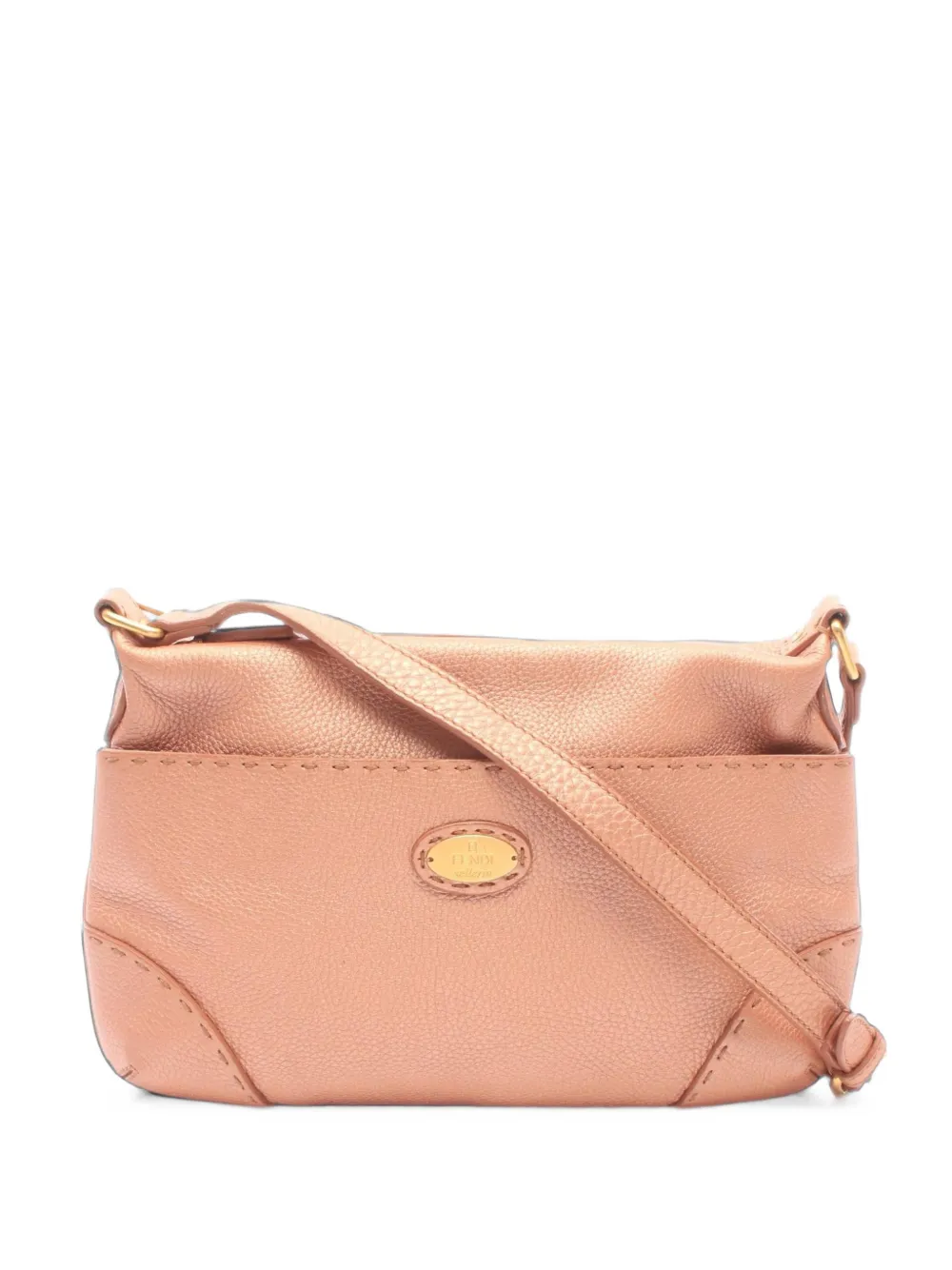 Fendi Pre-Owned 2000s Selleria leather shoulder bag - Pink