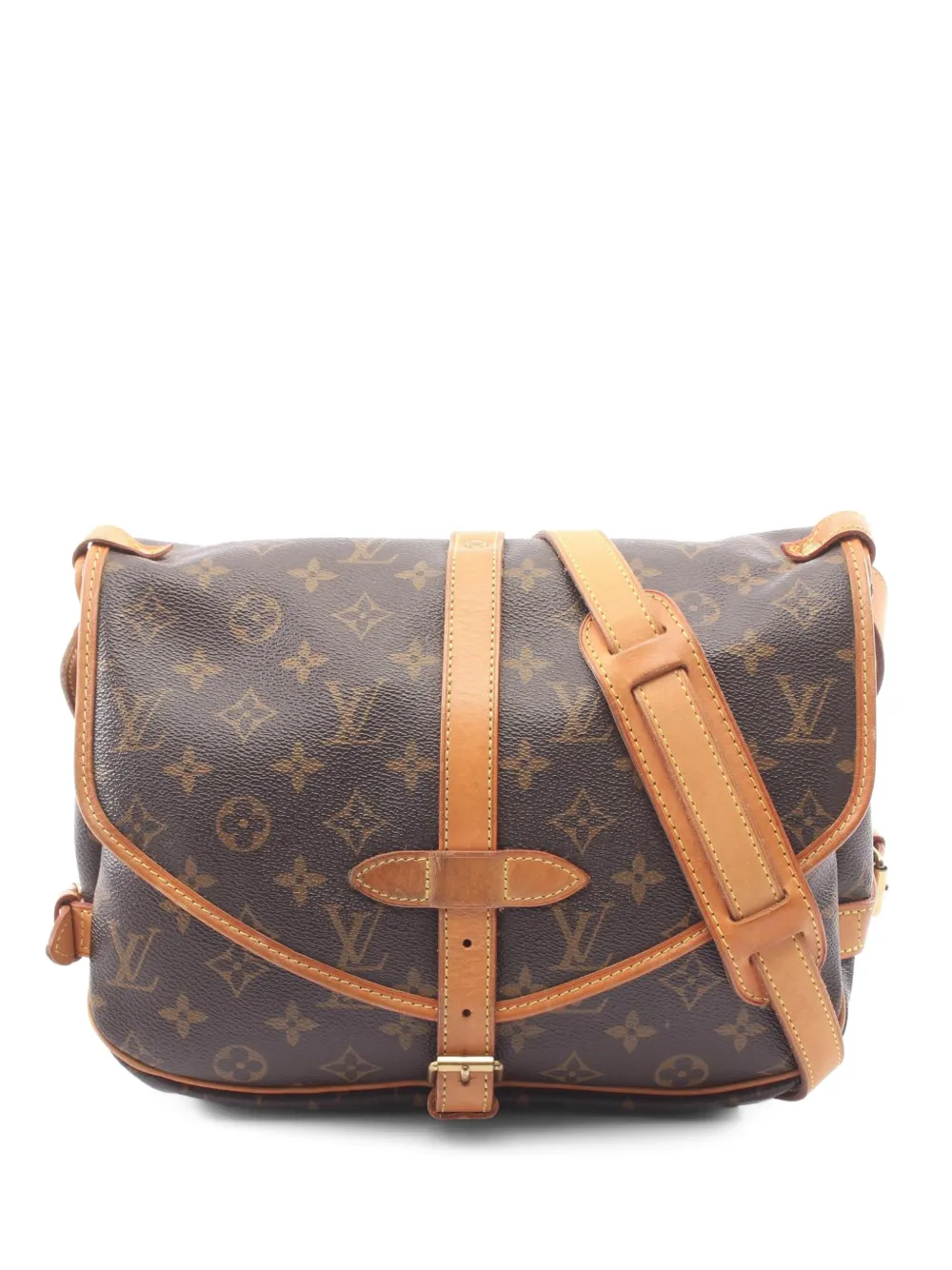Louis Vuitton Pre-Owned 2006 Saumur 30 Monogram shoulder bag - Marrone