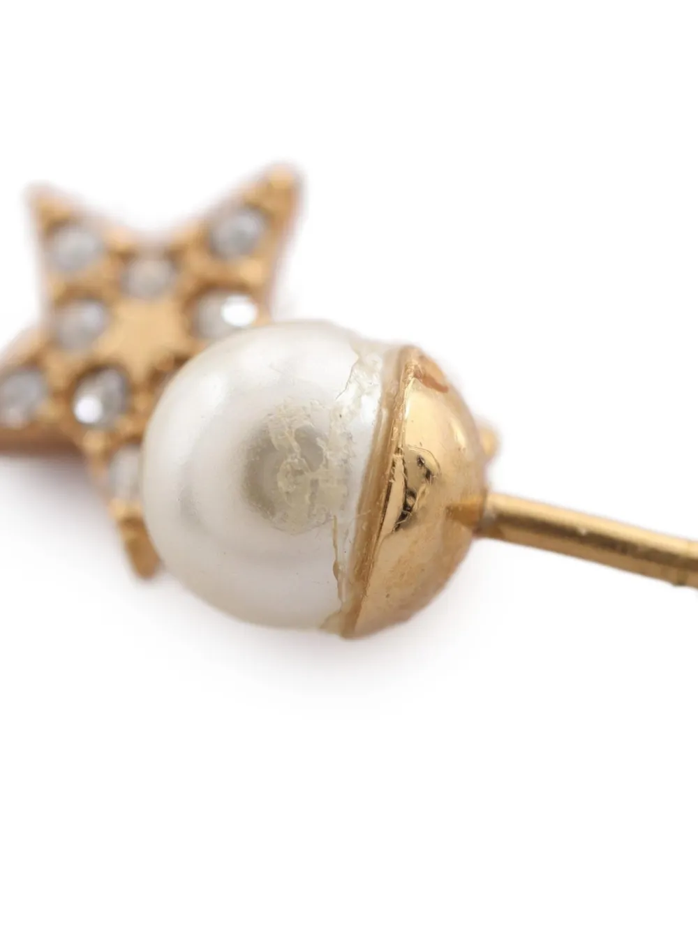 Dior Pre-owned 2010s Logo-pendant Earrings in Gold, view 5