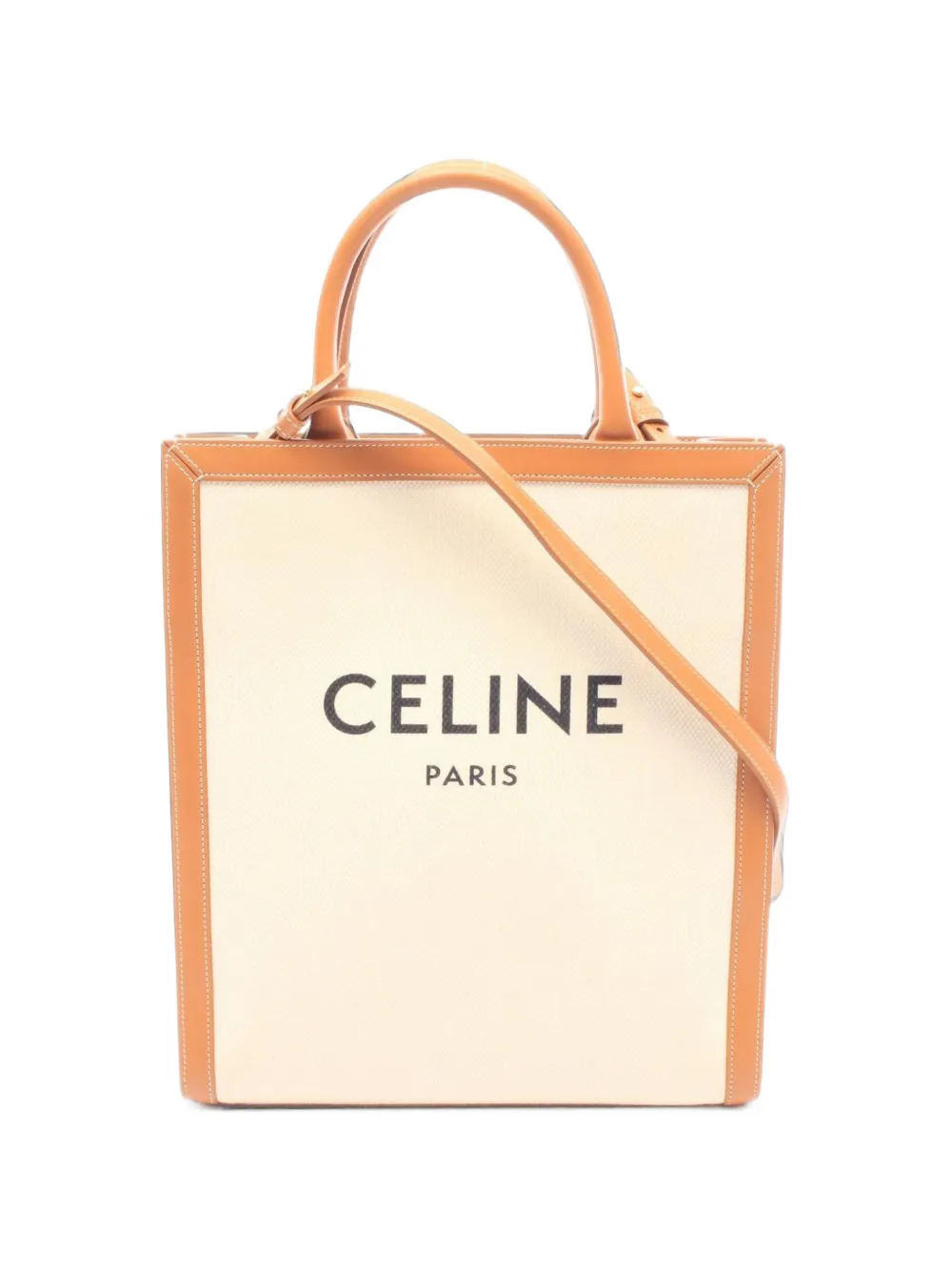 Celine Pre-Owned 2010s Small Vertical Cabas tote bag - Neutrals