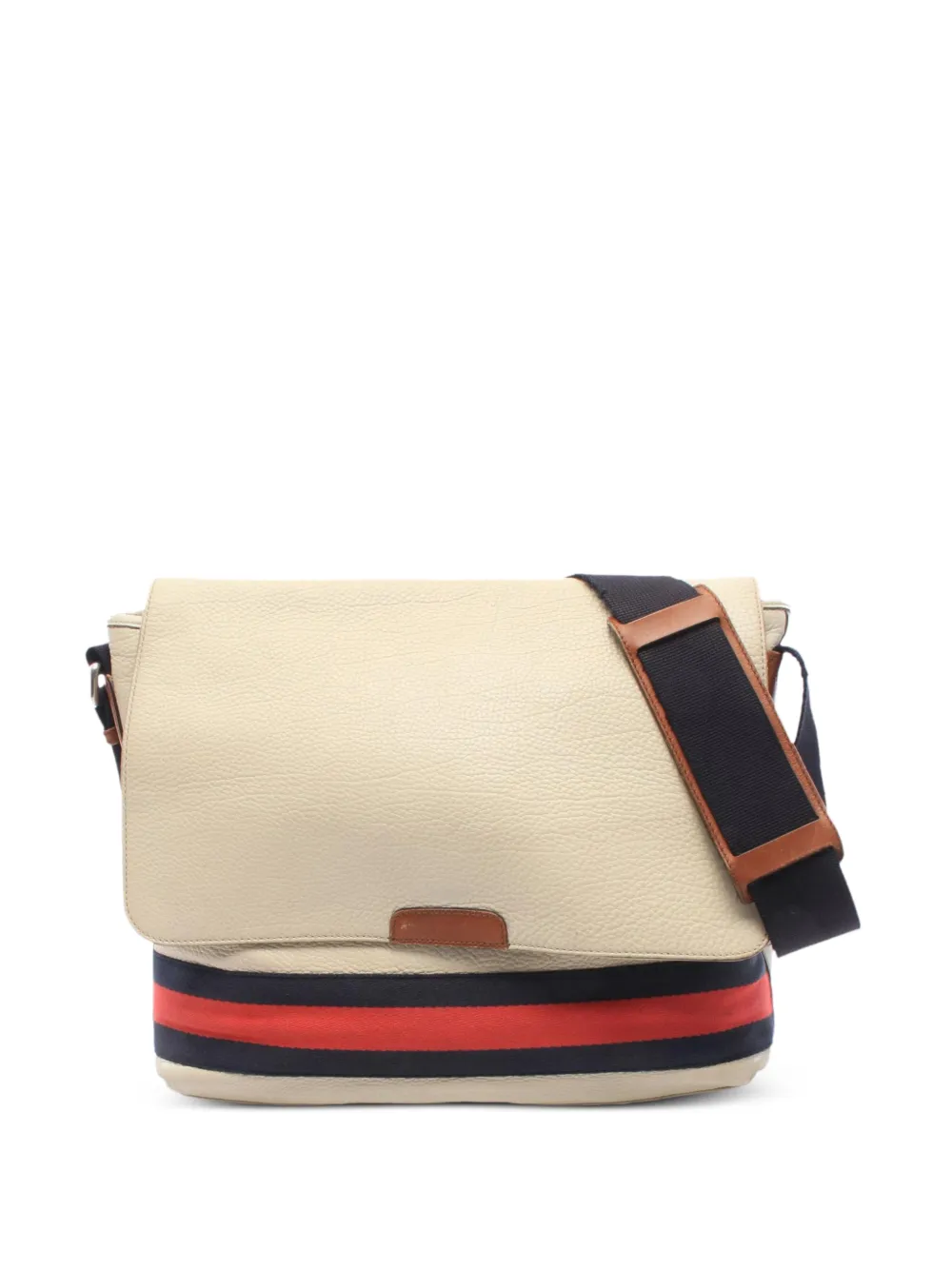 Gucci Pre-Owned 2000's 셰리 라인 숄더 백 | 뉴트럴 | Image 1