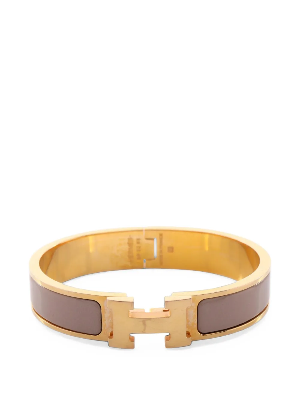 Hermès Pre-Owned 2010s Clic-Clac H bangle - Oro