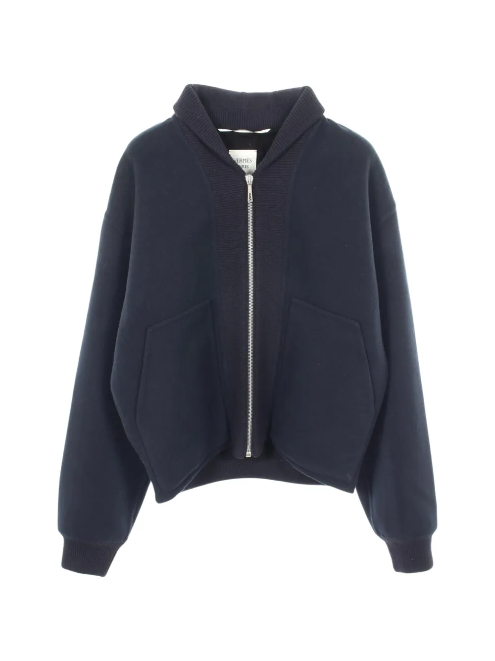 Hermès Pre-Owned sweat zippé à capuche - Bleu