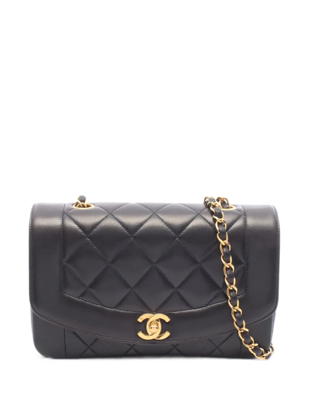 CHANEL Pre-Owned 1994-1996 Diana cross body bag - Nero