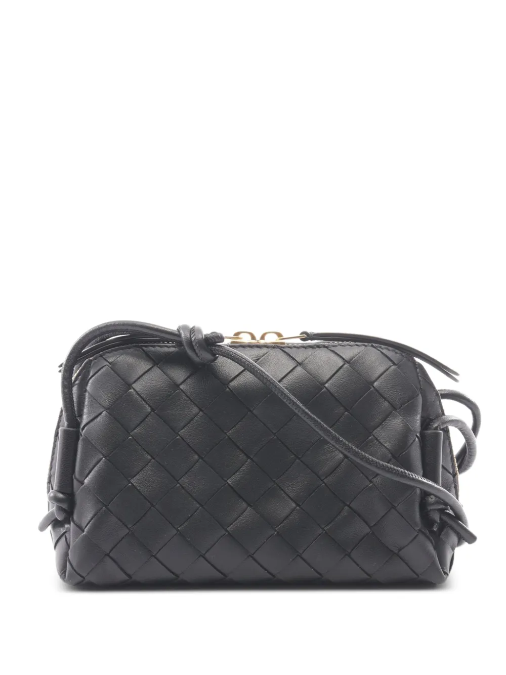 Bottega Veneta Pre-Owned 2020s Intrecciato shoulder bag - Nero
