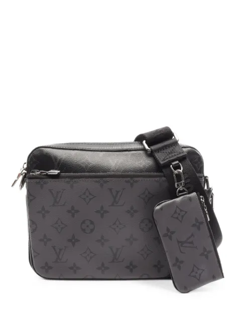 Louis Vuitton Pre-Owned Trio Messenger Eclipse Schultertasche mit Monogramm