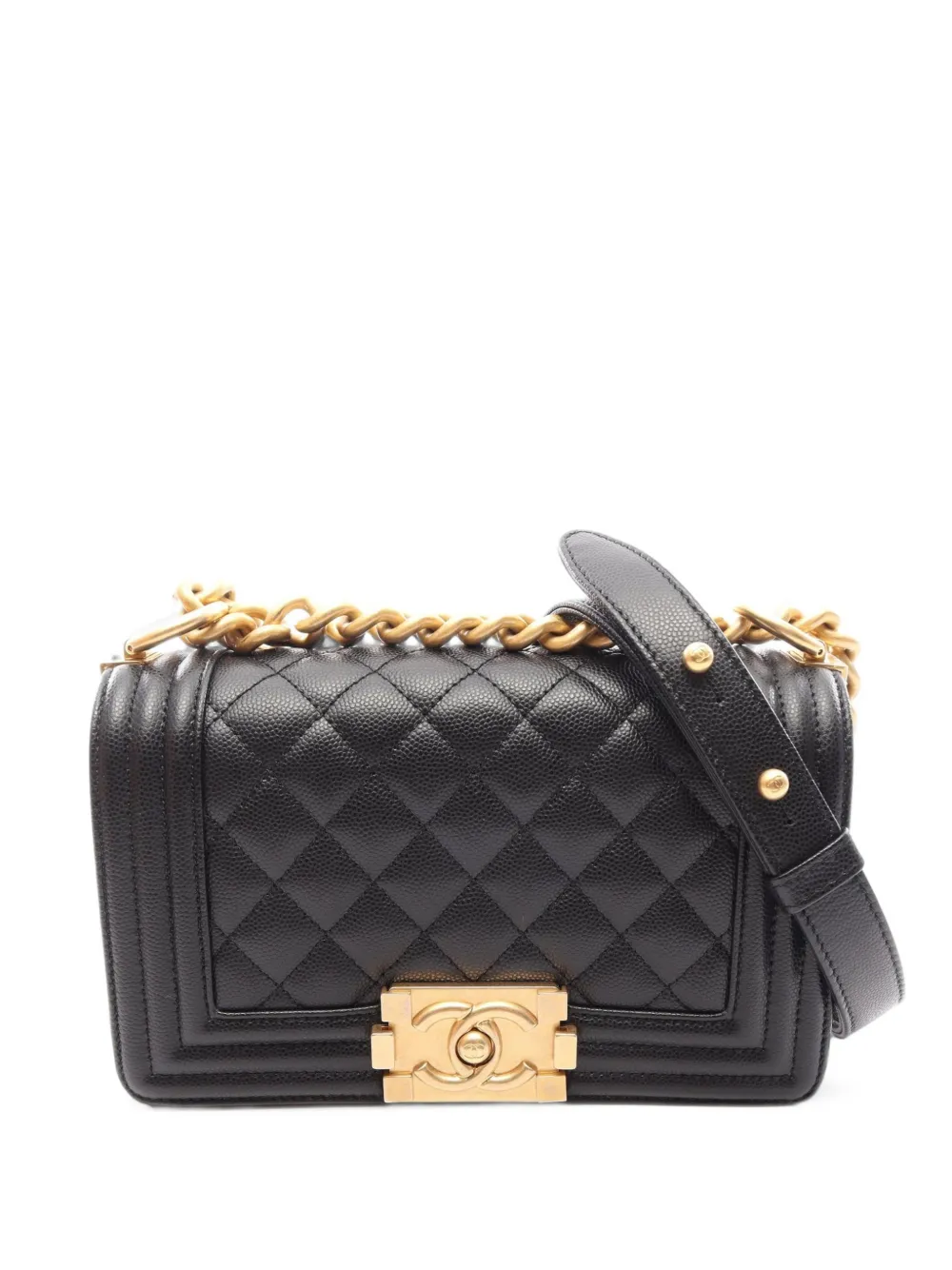 CHANEL Pre-Owned Boy quilted cross body bag - Nero