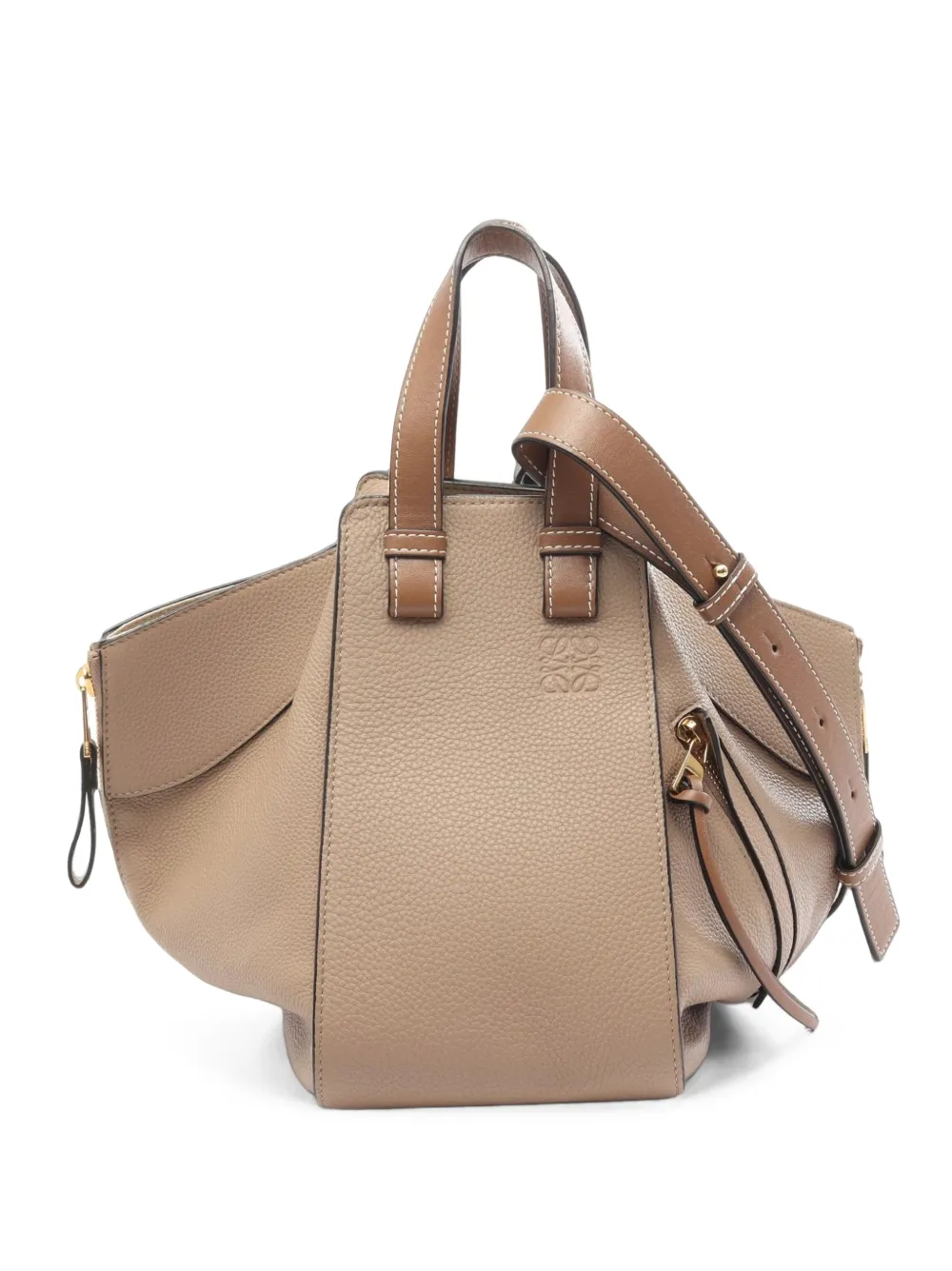 Loewe Pre-Owned 2010s kleine Hammock Handtasche - Nude