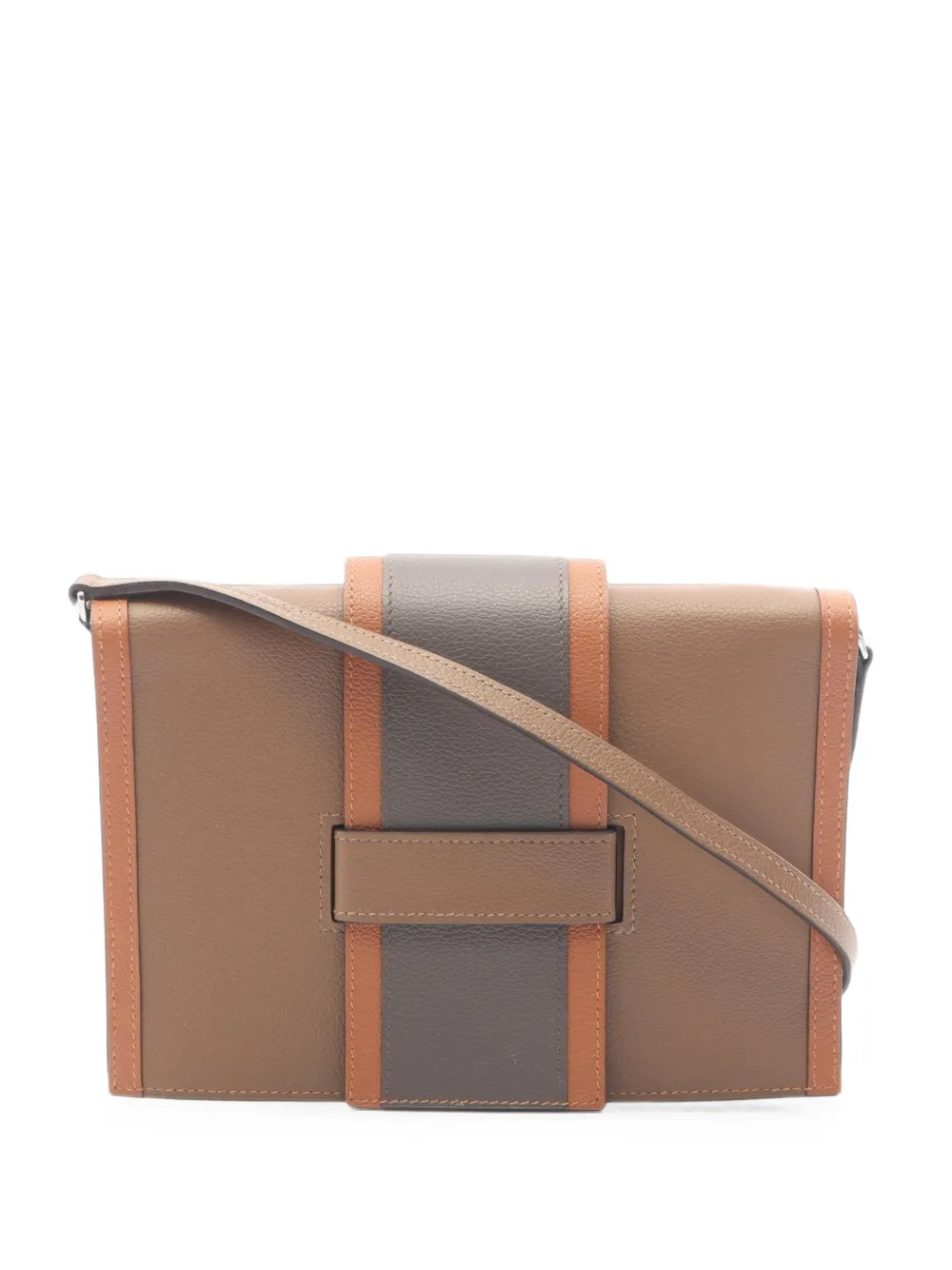 Hermès Pre-Owned 2021 H Passant Evercolor shoulder bag - Marrone