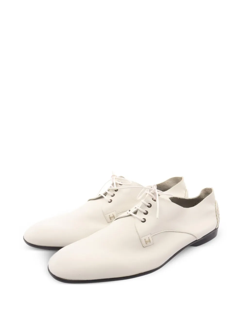 Hermès Pre-Owned 2010s Derby-Schuhe - Weiß