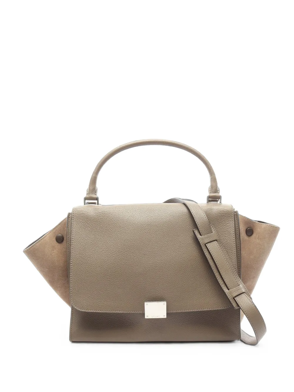 Celine Pre-Owned 2000s medium Trapeze tote bag - Toni neutri