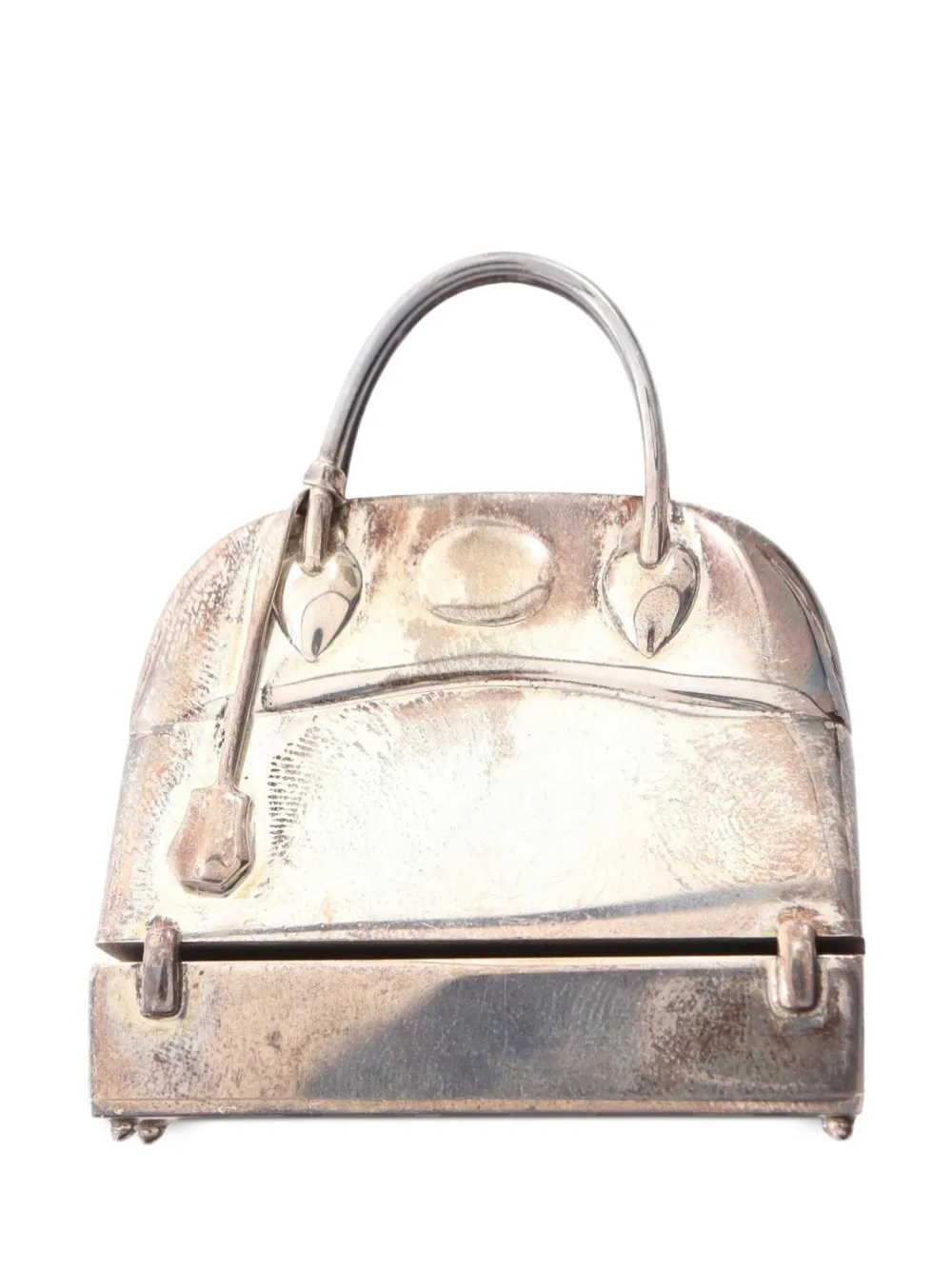 Hermès Pre-Owned small 2000s Bolide pill case - Argento