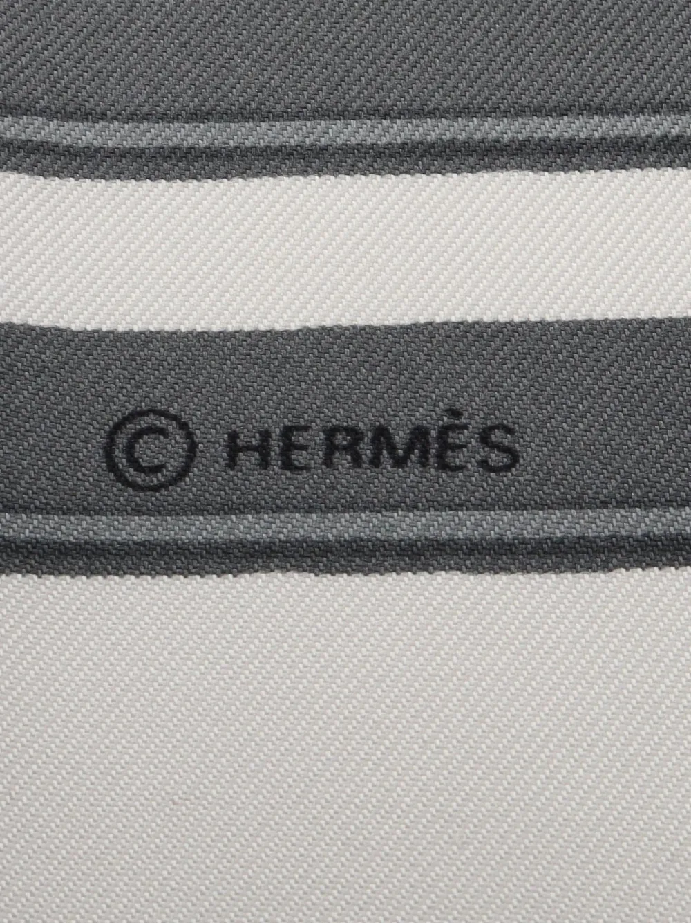 Hermès Pre-Owned 2010s Brides de Gala scarf - Bianco