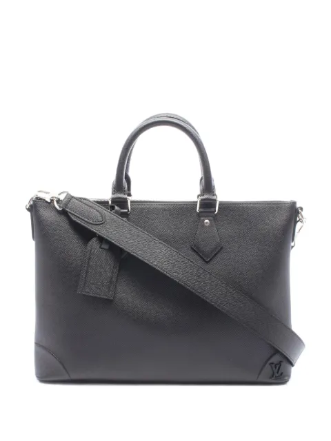 Louis Vuitton Pre-Owned 2021s Slim Taiga leather briefcase