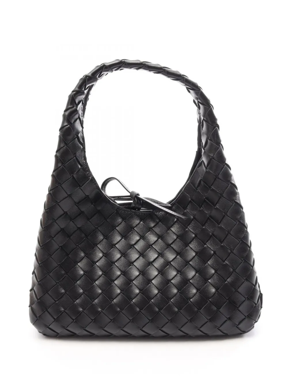 Bottega Veneta Pre-Owned 2020s small Campana Intrecciato tote bag - Nero
