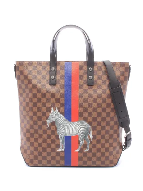 Louis Vuitton Pre-Owned 2021s Damier Savanna Chapman Brothers tote bag