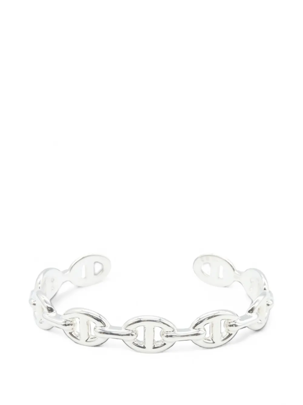 Hermès Pre-Owned 2020s Chaine d'Ancre bangle - Argento