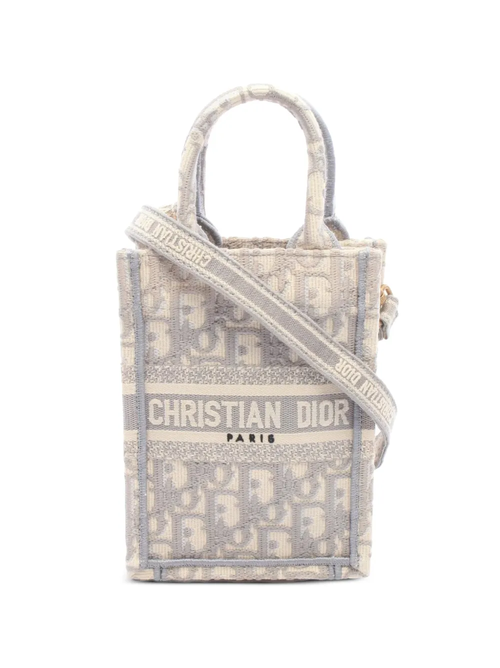 Christian Dior Pre-Owned 2000 Book Tote Bag - Nude