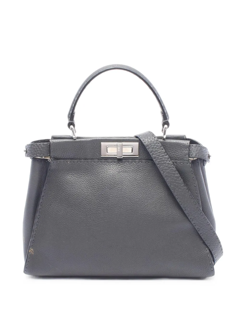 Fendi Pre-Owned 2010s Peekaboo Selleria handbag - Grigio