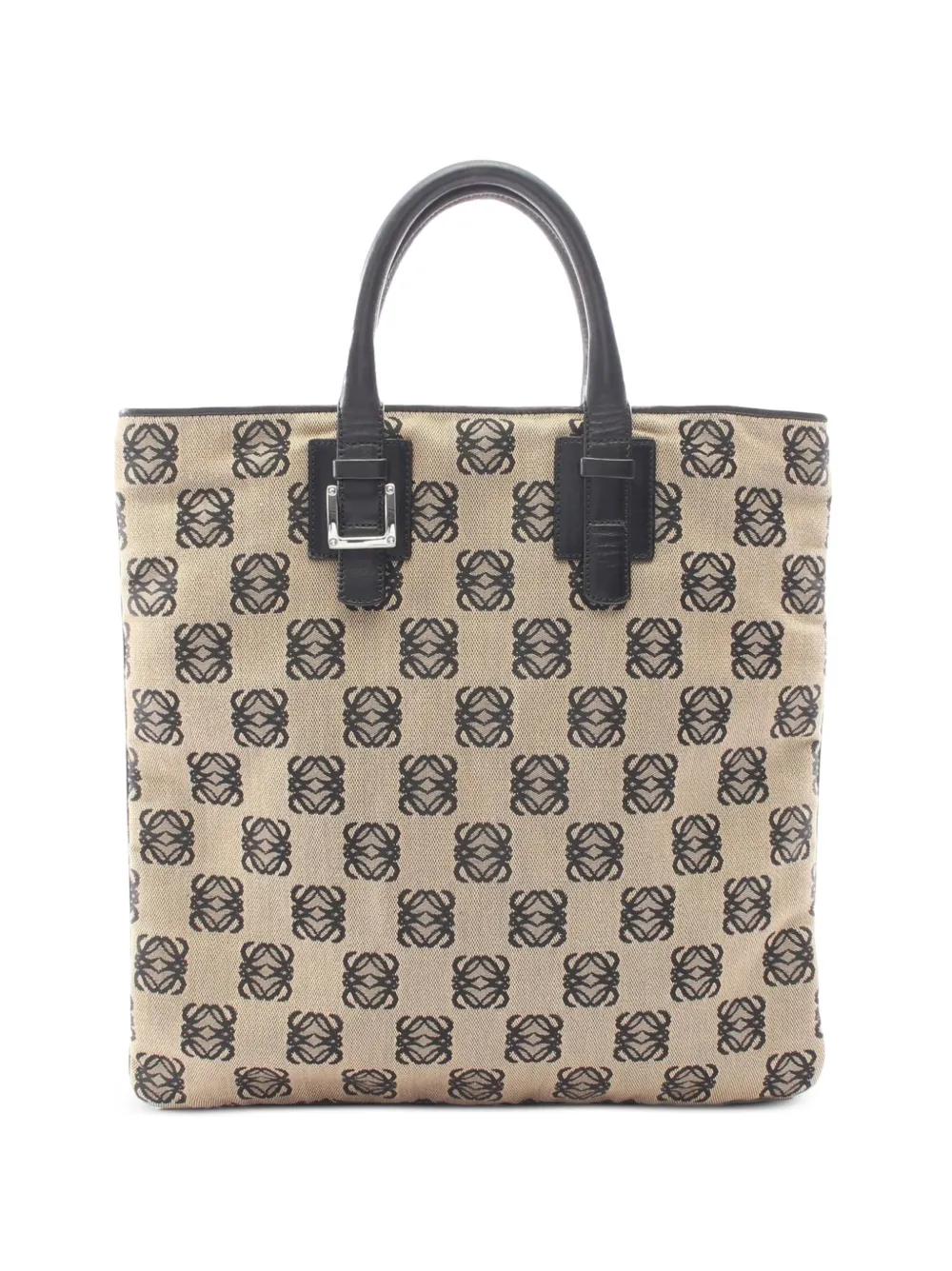 Loewe Pre-Owned 2000s Anagram Tote Bag - Nude