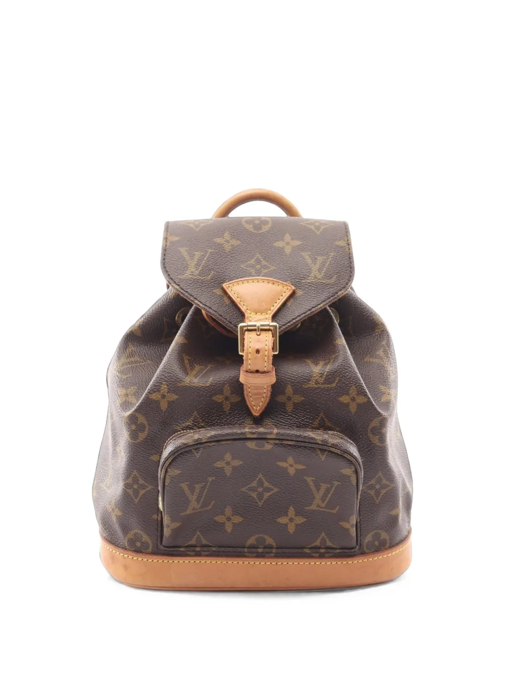 Louis Vuitton Pre-Owned 1997 mini Monogram Montsouris buckle backpack - Marrone