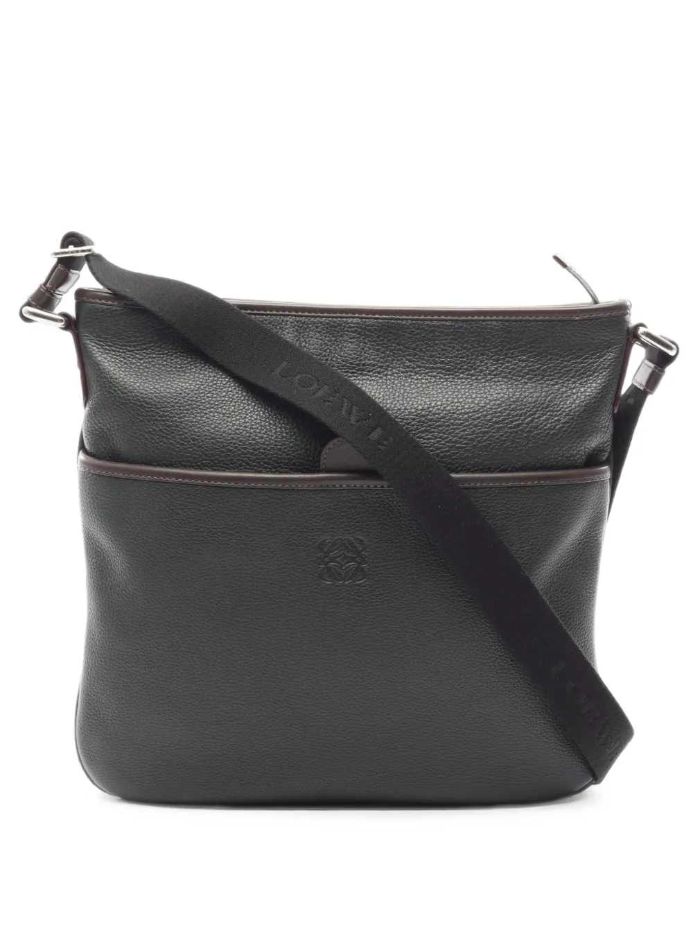 Loewe Pre-Owned 2000s Anagram shoulder bag - Verde
