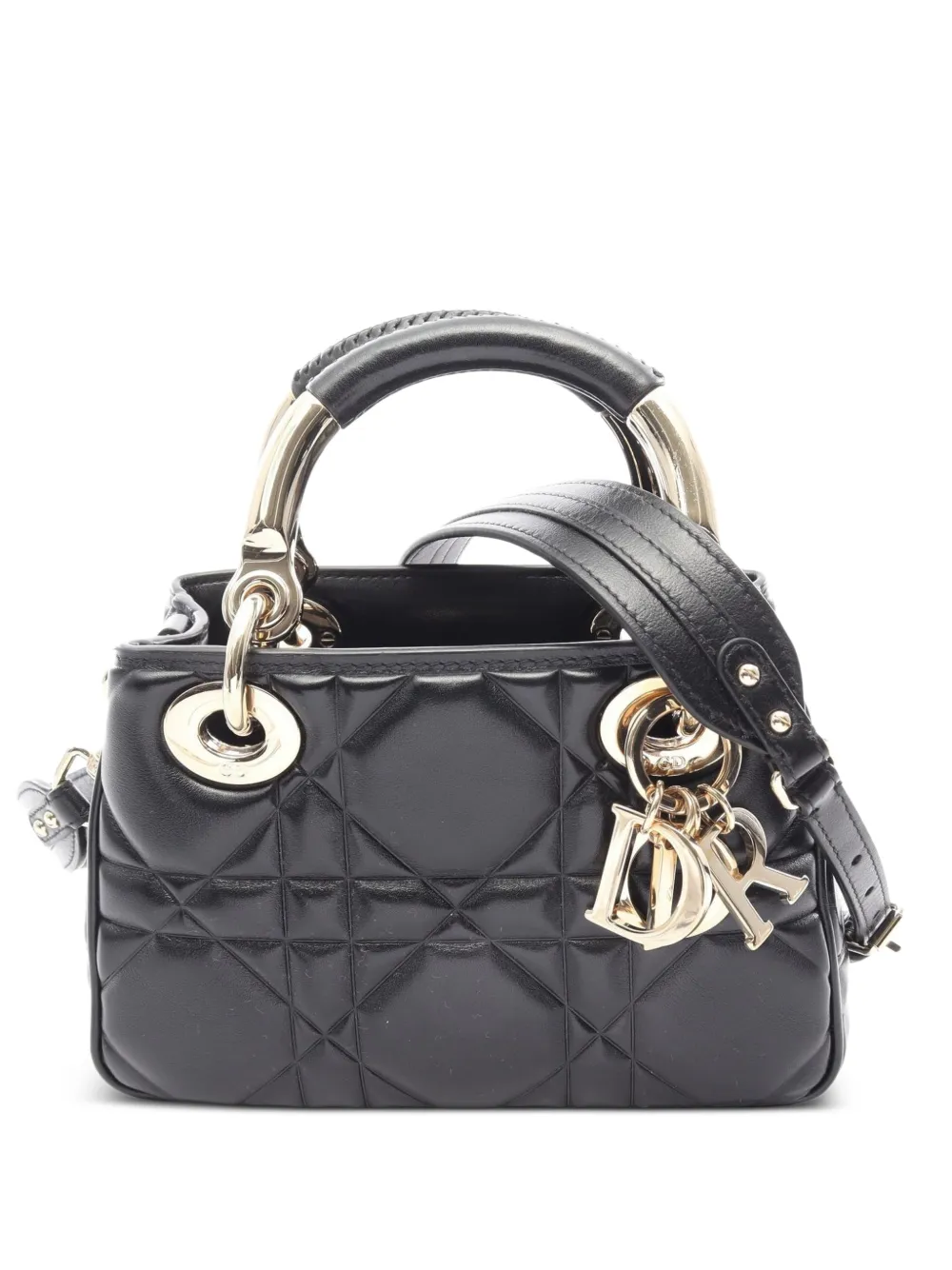 Christian Dior Pre-Owned 2010s mini Lady 95.22 Tote Bag - Schwarz