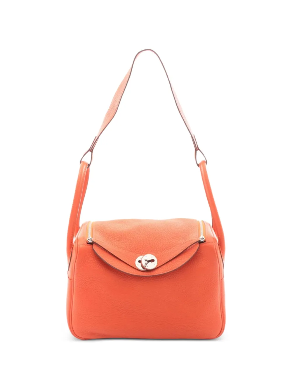 Hermès Pre-Owned 2022 26 Lindy Schultertasche - Orange