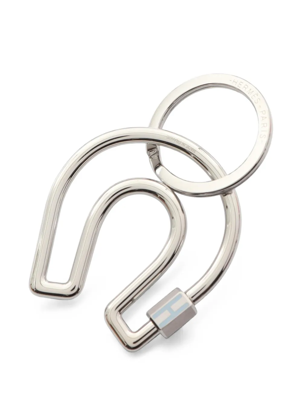Hermès Pre-Owned 2010s Horse keyring - Argento