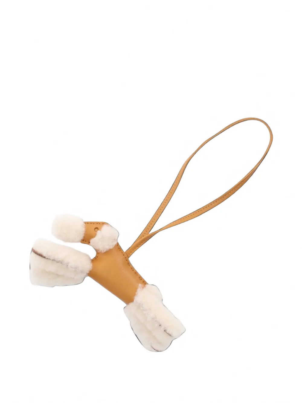Pre-owned Hermes 2021 Paddy Charm Bag Charm In Neutrals