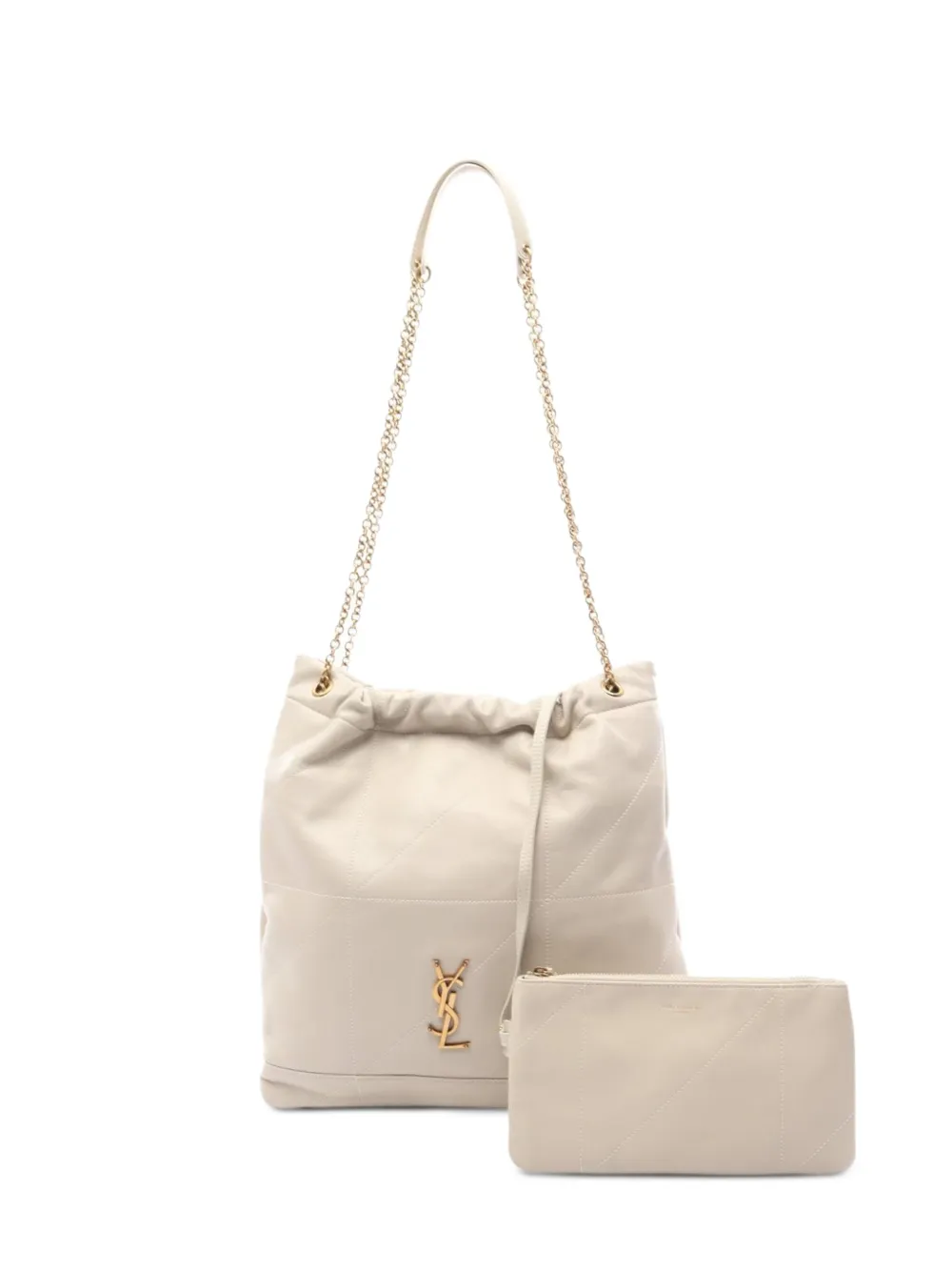 Saint Laurent Pre-Owned sac porté épaule Jamie à bride en chaîne (années 2010) - Blanc