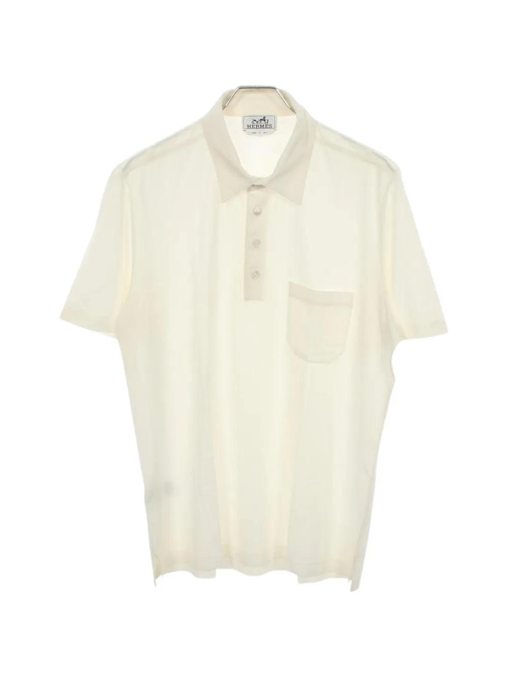 Hermès Pre-Owned short-sleeve polo shirt - Bianco