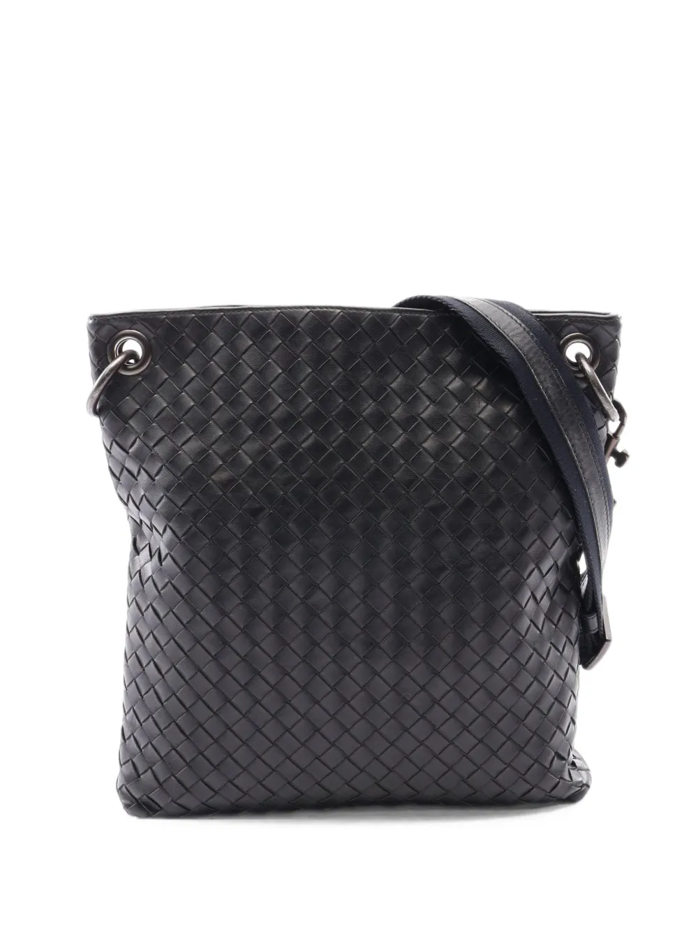 Bottega Veneta Pre-Owned 2000s Intrecciato shoulder bag - Nero