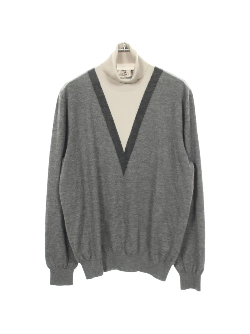 Hermès Pre-Owned 2010s turtleneck sweater - Grigio
