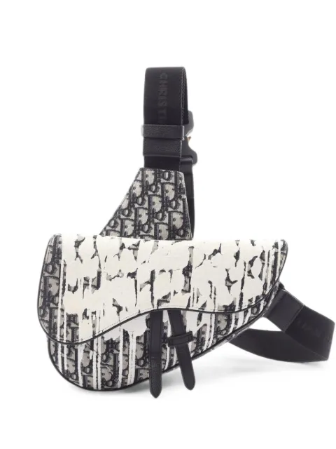 Christian Dior Pre-Owned bandolera Oblique de Christian Dior Pre-Owned x Raymond Pettibon 2010