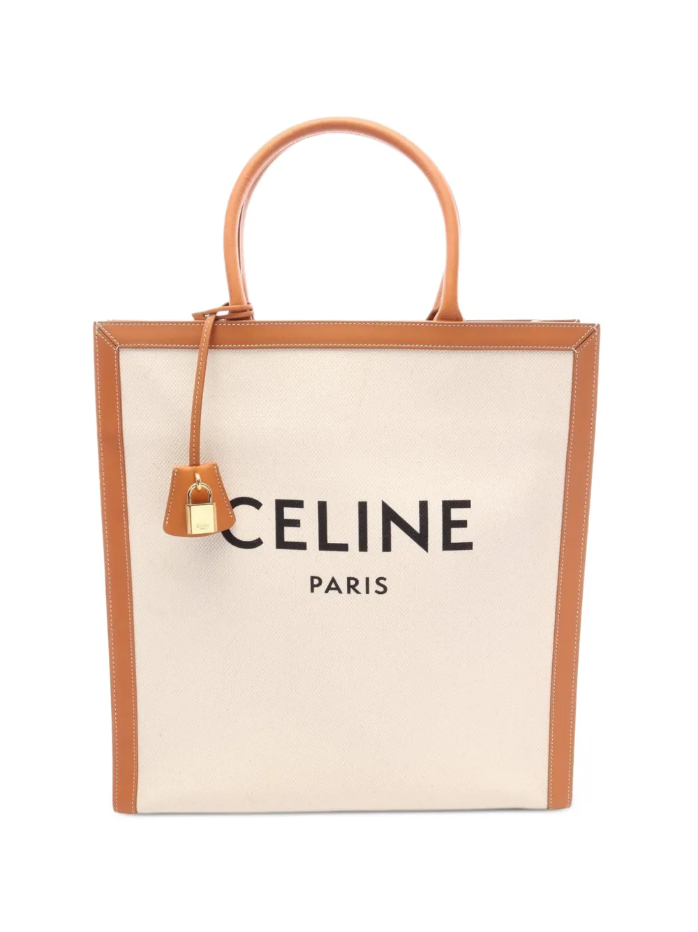 Celine Pre-Owned 2000s Vertical Cabas Tote Bag - Weiß