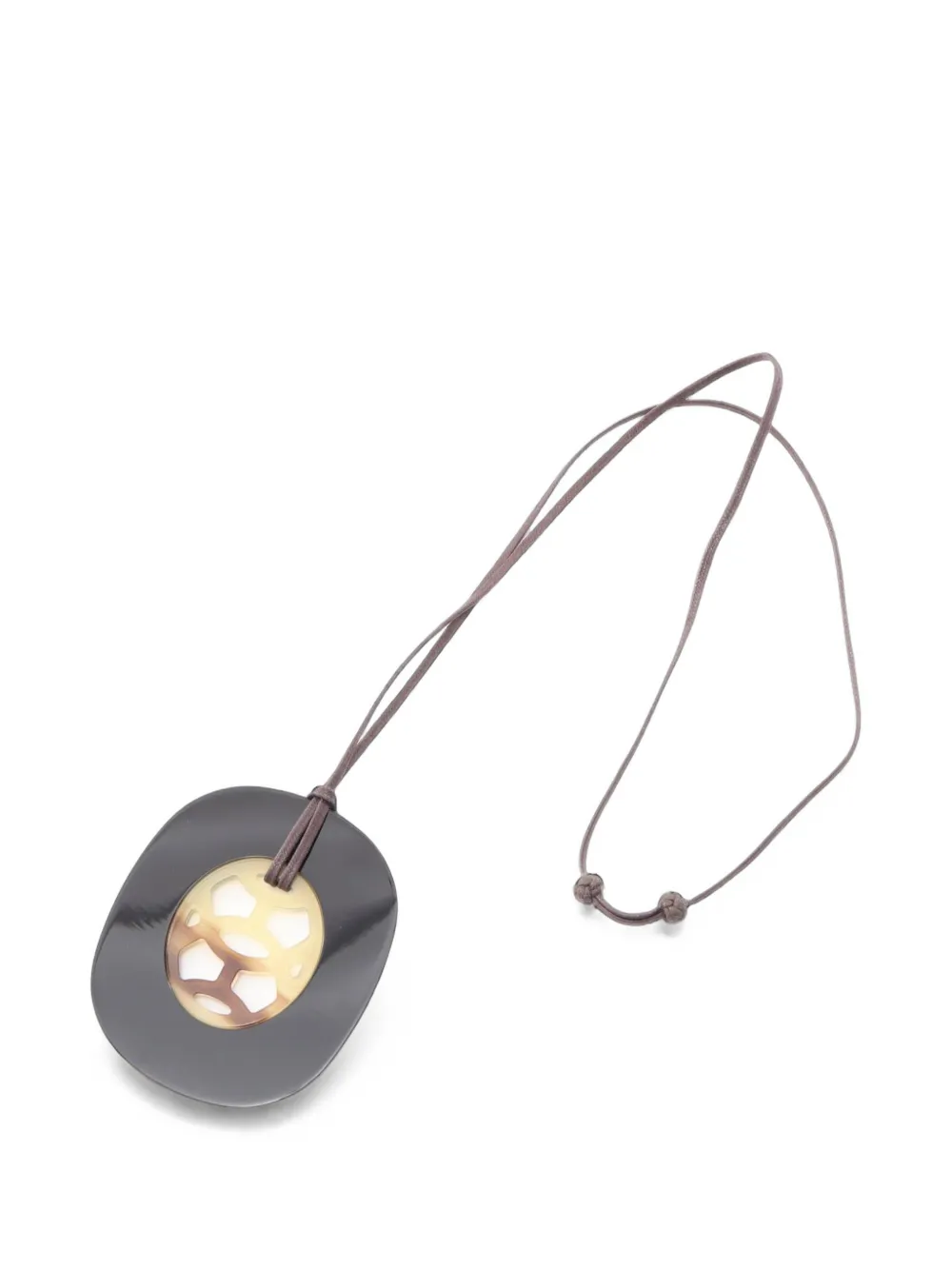 Hermès Pre-Owned 2010s Lift GM necklace - Nero