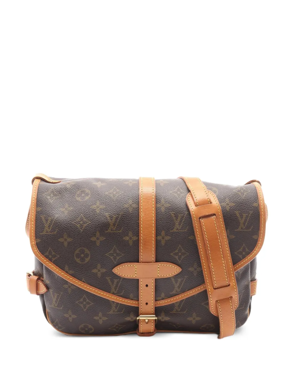 Louis Vuitton Pre-Owned 1995 Saumur Monogram shoulder bag - Marrone