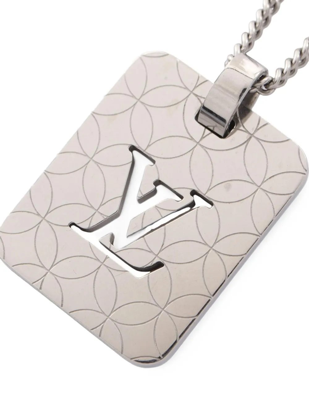 Louis Vuitton Pre-owned 2010s Champs Elysees Necklace in Silver, view 2