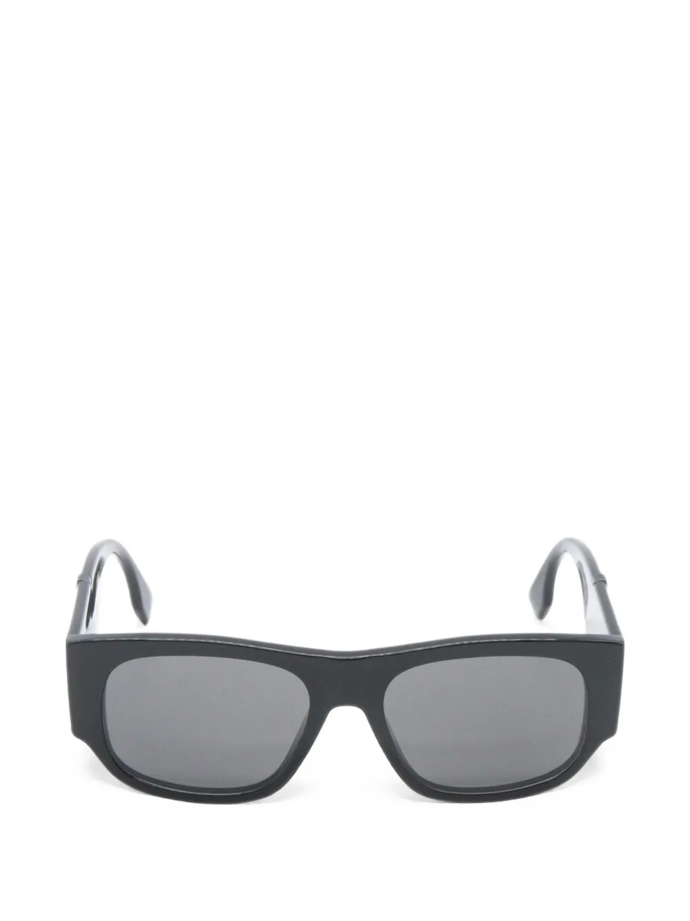 Fendi Pre-Owned rectangle-frame sunglasses - Nero
