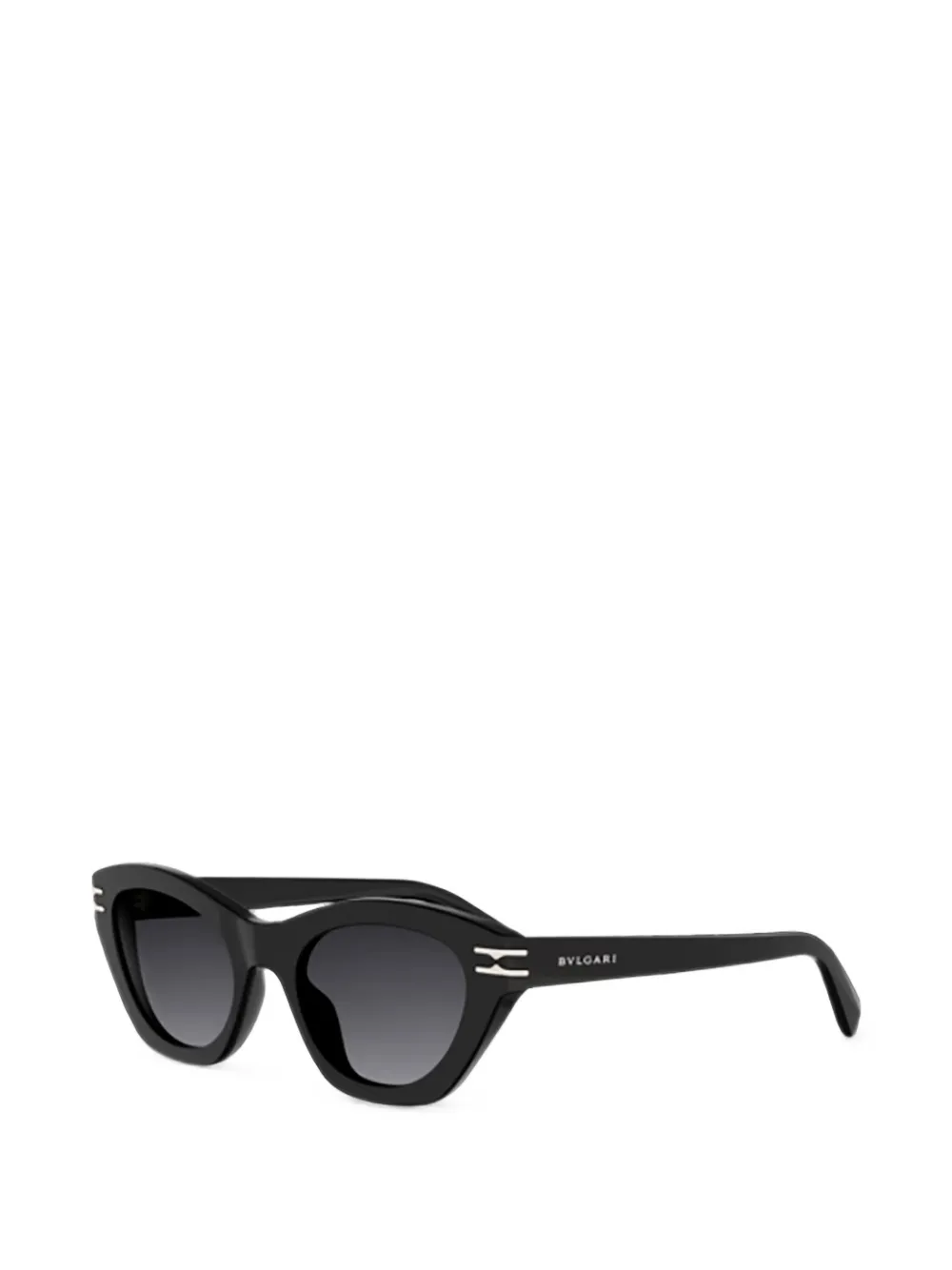 Bvlgari Zonnebril met cat-eye montuur Zwart